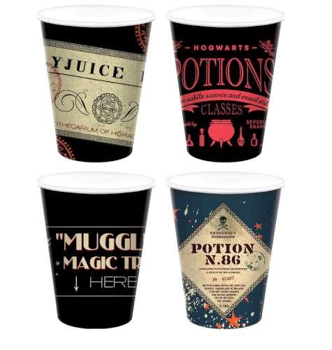 Harry Potter Cups - Click Image to Close